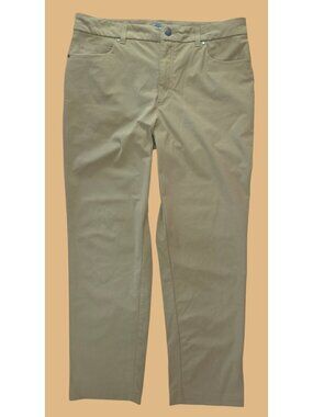 VRST Mens Athletic Fit Khaki Pants W34 L30 Casual Stretch Fabric